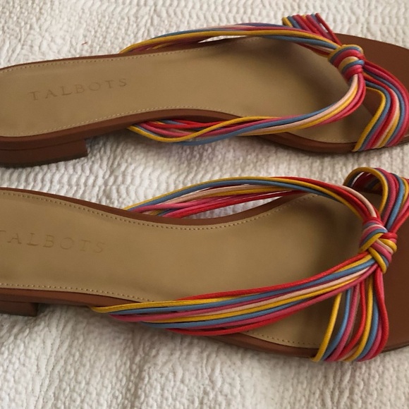 Talbots Skinny Strap Sandals Size 9.5 - Picture 3 of 7